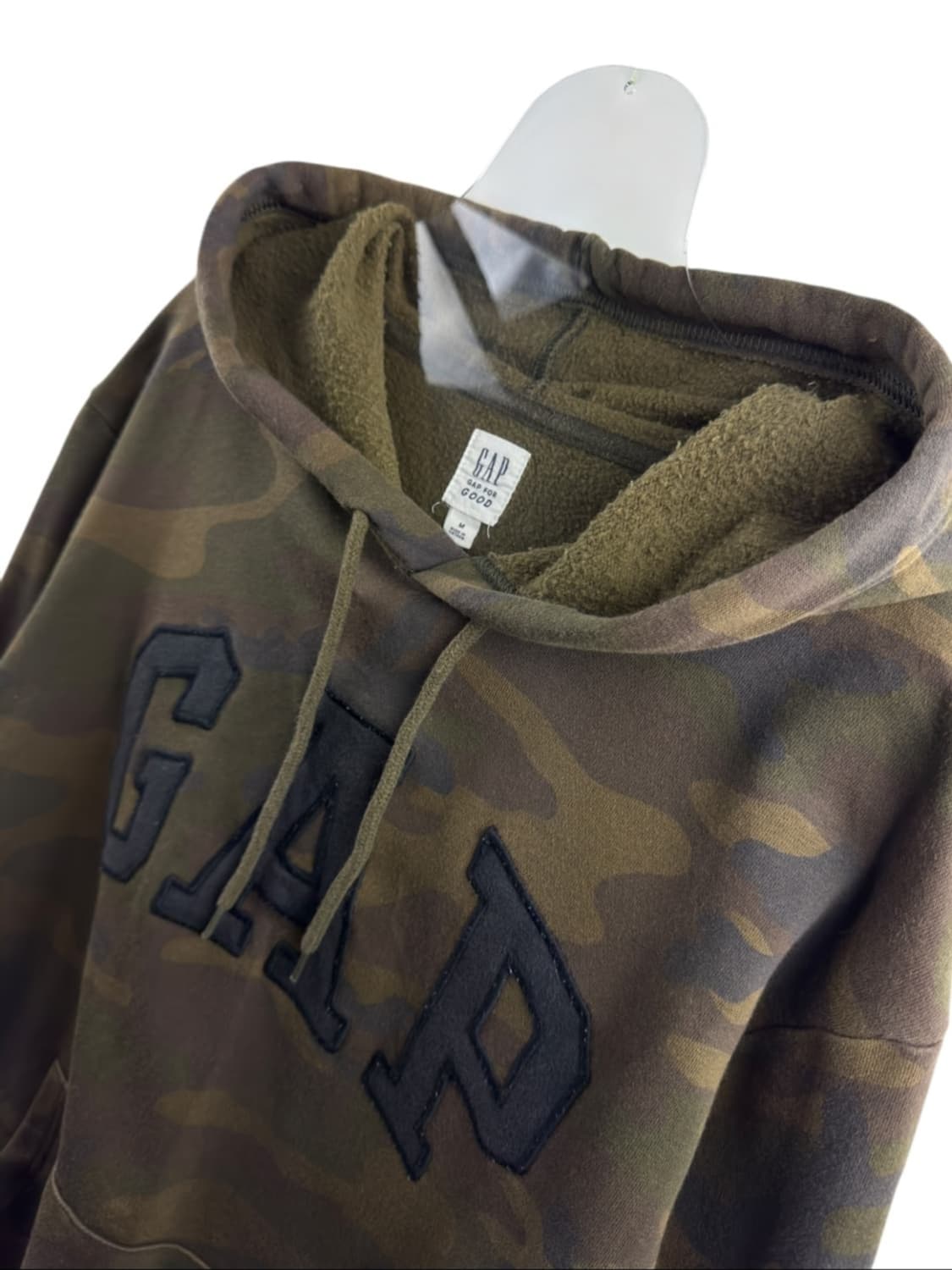 갭 카모 후드티 M 상품이미지3