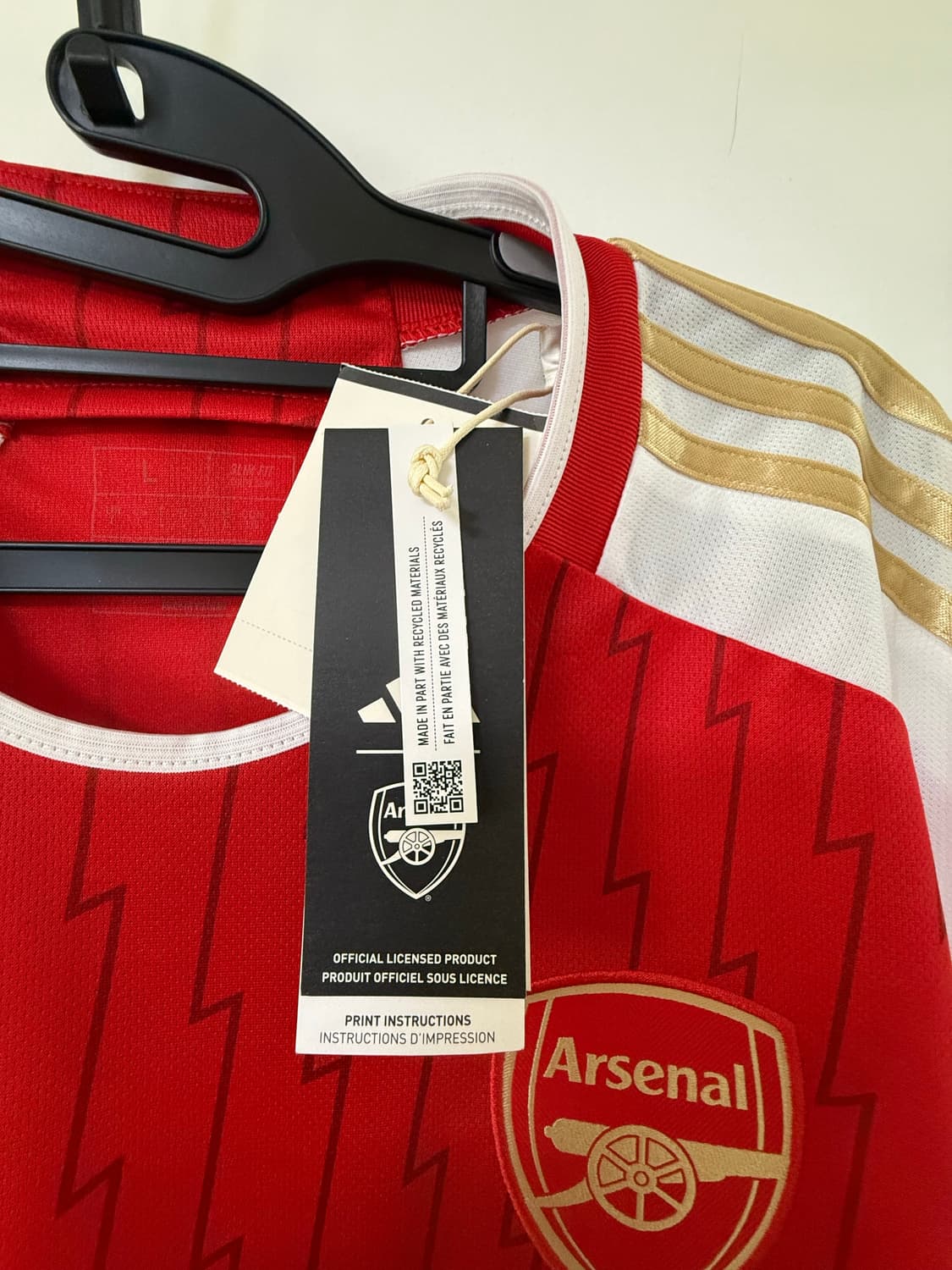 아디다스 아스날 23-24 홈 라이스 상품이미지3