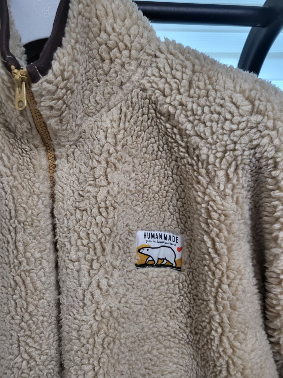 24SS 휴먼메이드 보아 플리스 자켓 XL 상품이미지5