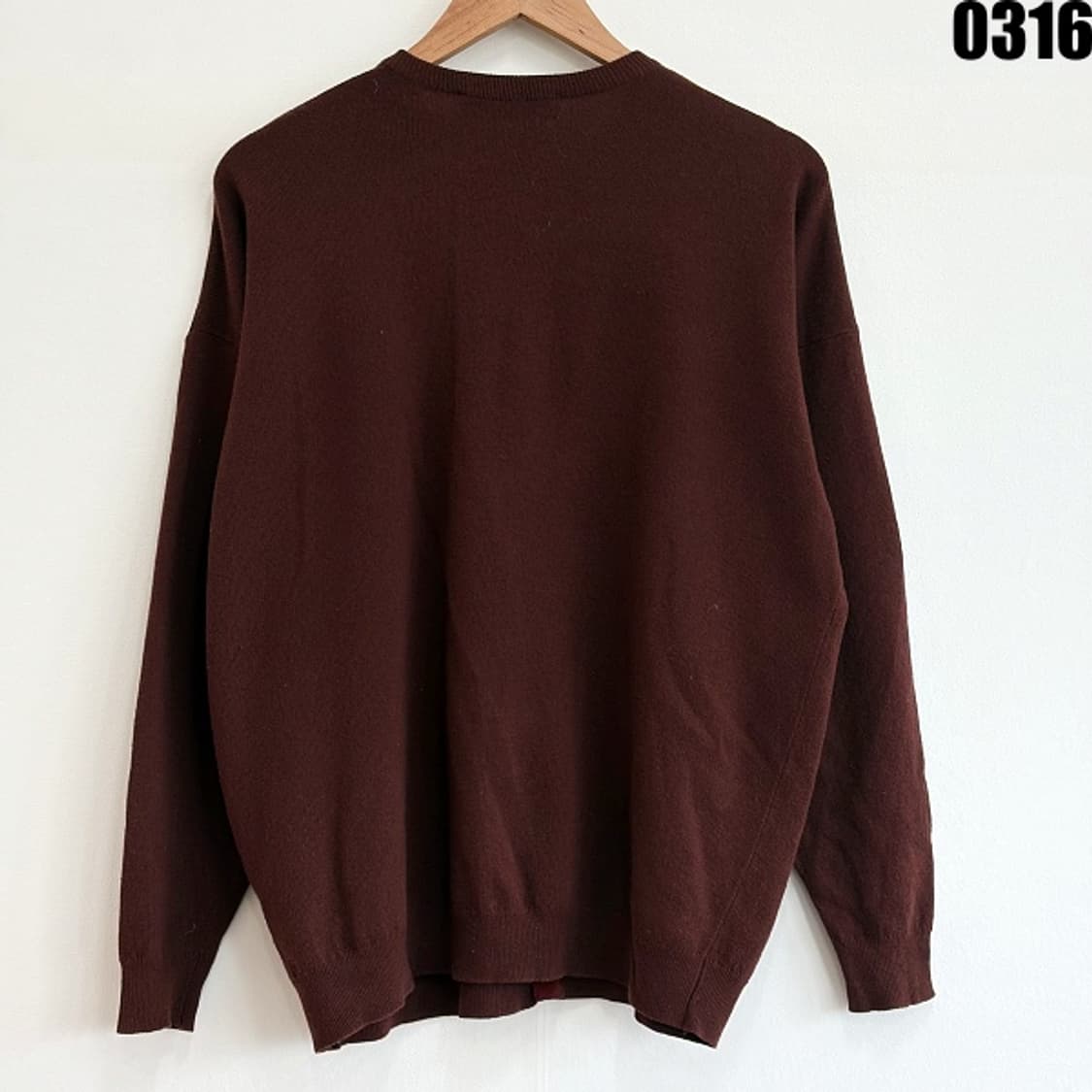 버버리 울 니트 가디건 100 0316 상품이미지8