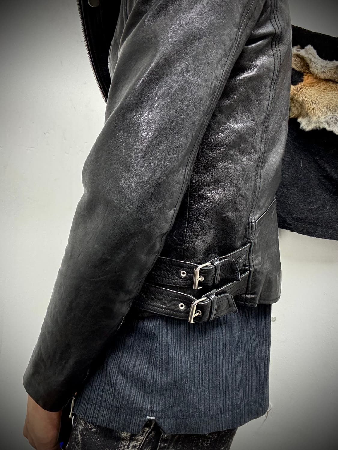 “Vintage” 00’s Chic Design Multi Zipper  상품이미지10