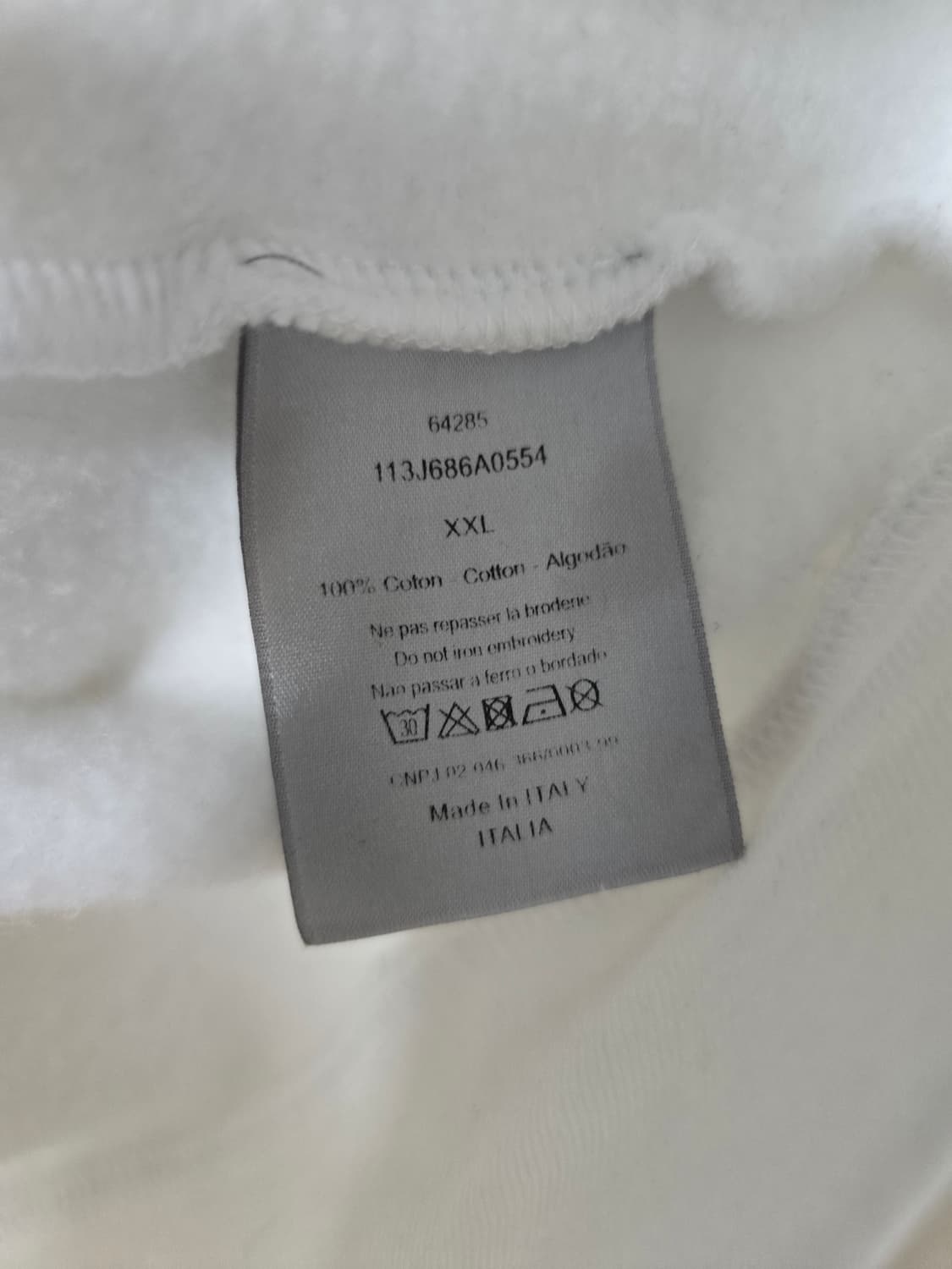 Dior Floral Logo Crewneck 상품이미지4