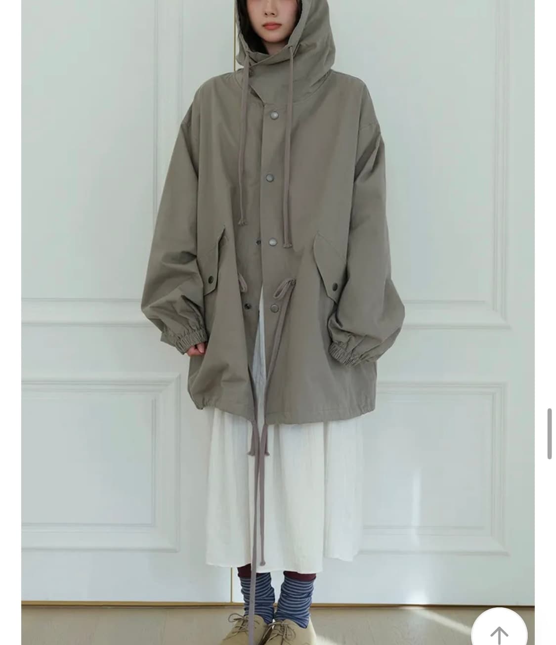 틸데서울 카이로 빈티지 루즈 사파리 야상 상품이미지2