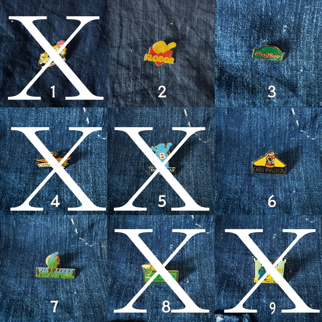 빈티지 핀 뱃지 상품이미지1