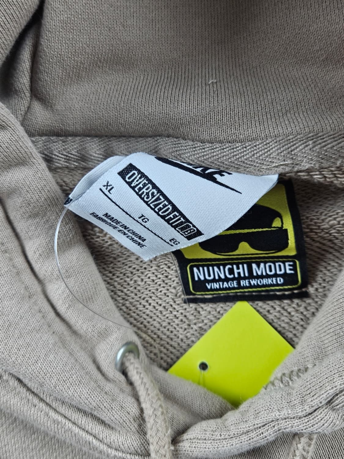 나이키 포켓 베스트 커스텀 스웻 후드 티셔츠 ( XL ) / 10991 상품이미지9