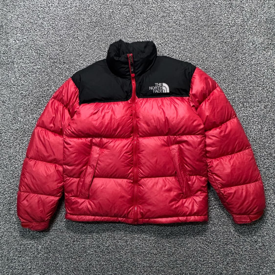 Name : 노스페이스 700 레드컬러 눕시 숏패딩 :) • Size(c 상품이미지1