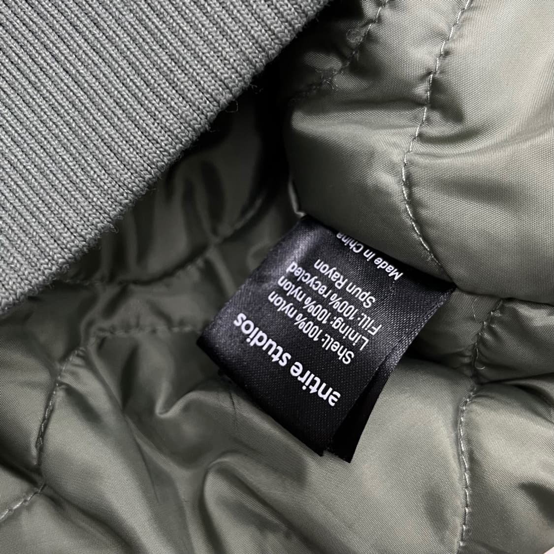 엔타이어스튜디오 ma1 야상 패딩점퍼 L 상품이미지5