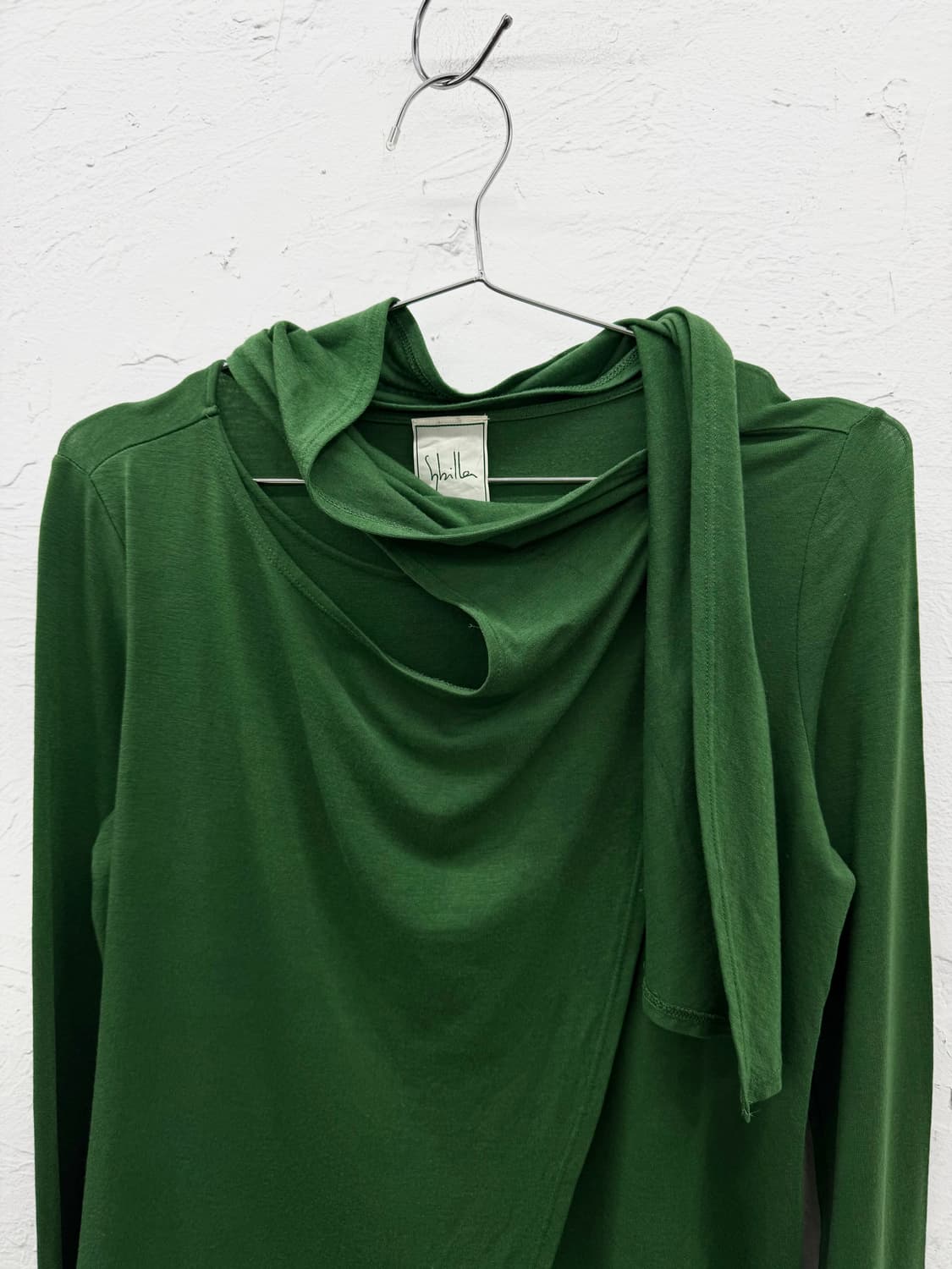 shilla 드레이프 스카프 롱슬리브 상품이미지4