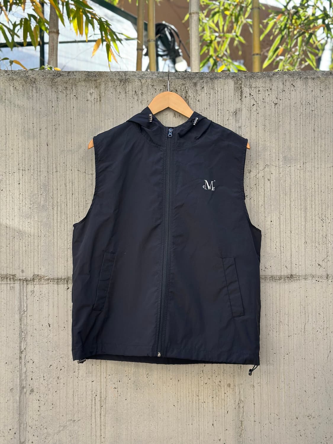 MUCENT 나일론 후드 베스트 상품이미지1