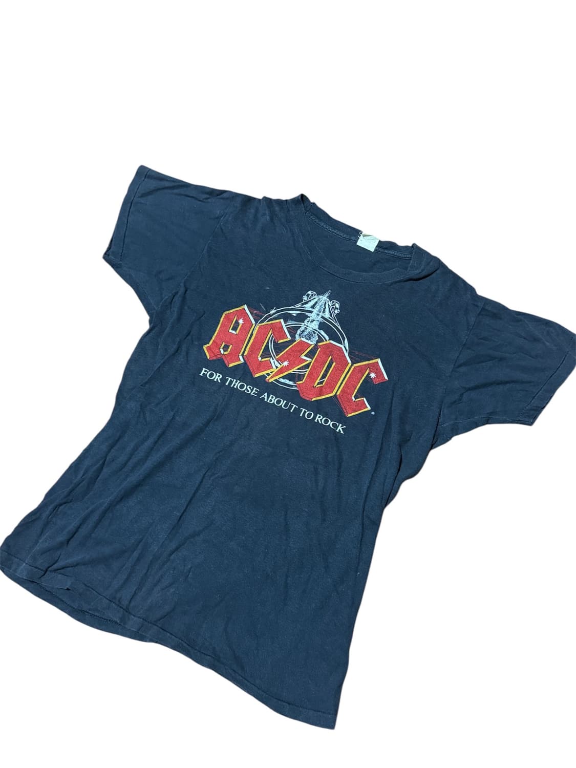 AC/DC 81-82 오리지널 투어티 (80s USA) 상품이미지2