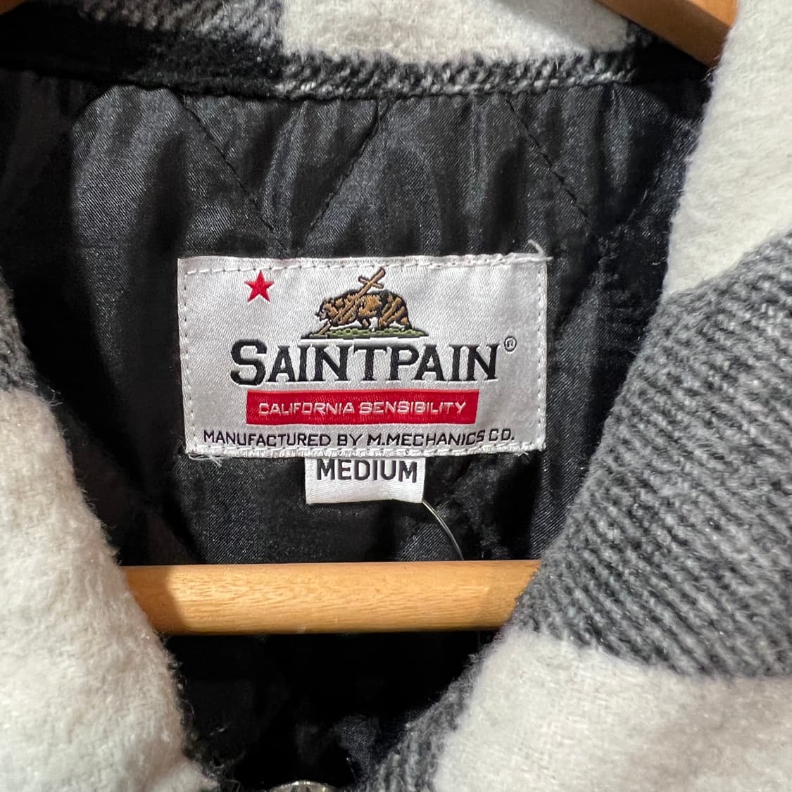 세인트페인 누빔 제커 자켓 상품이미지3