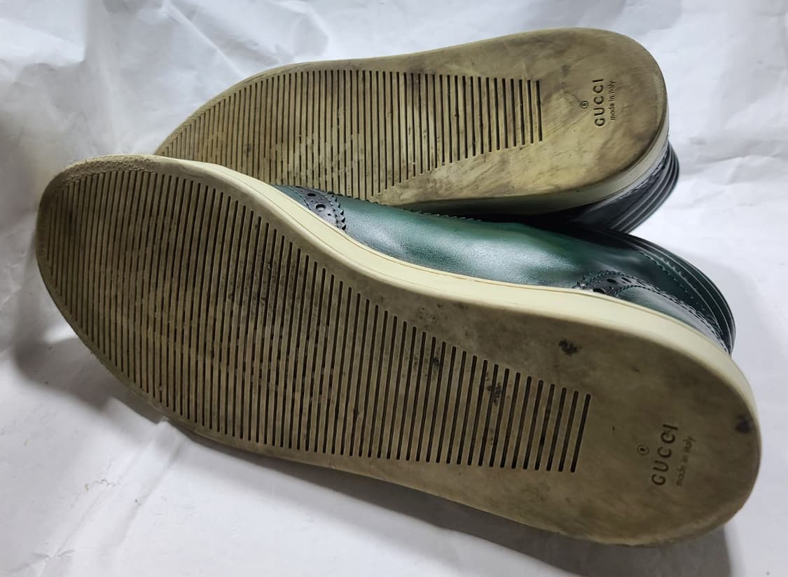 구찌 남성 하이탑스니커즈 9 1/2사이즈(270~275) 상품이미지6