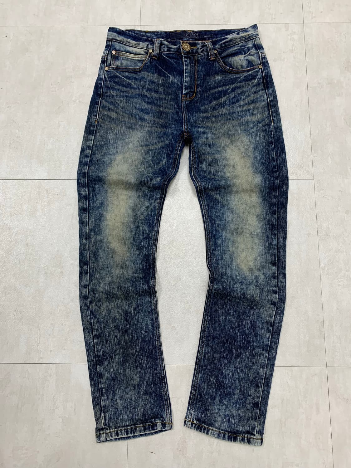 에비수 데님 워싱 팬츠 #665 상품이미지1