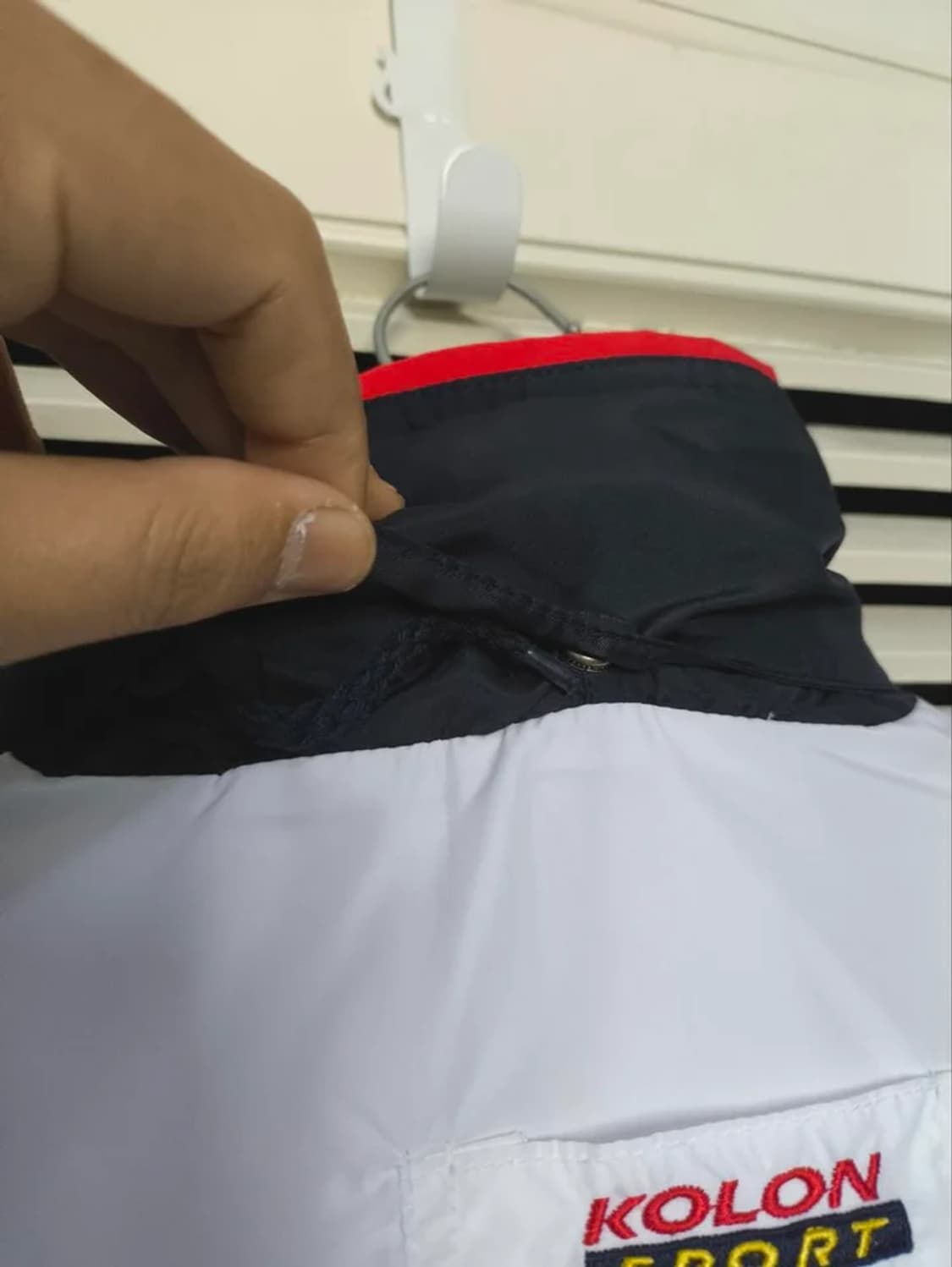 95 코오롱스포츠 레트로 바람막이 등산복 상품이미지5