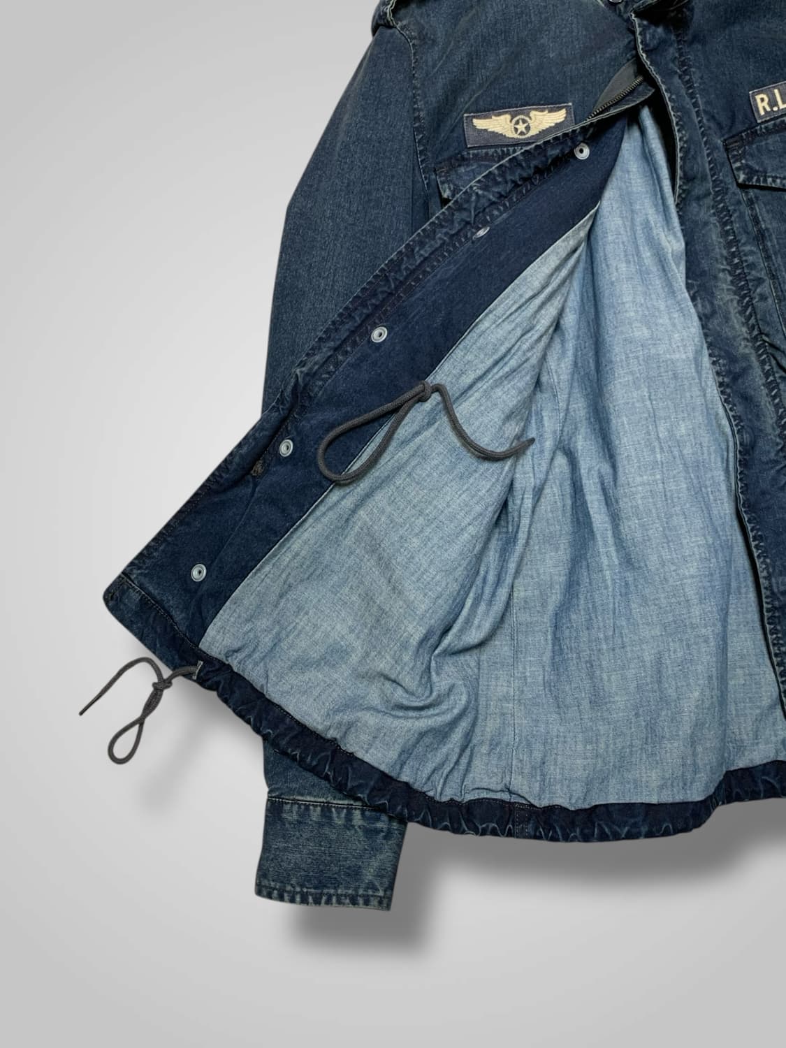 [M]폴로 U.S RL 데님 m65 필드자켓 상품이미지6