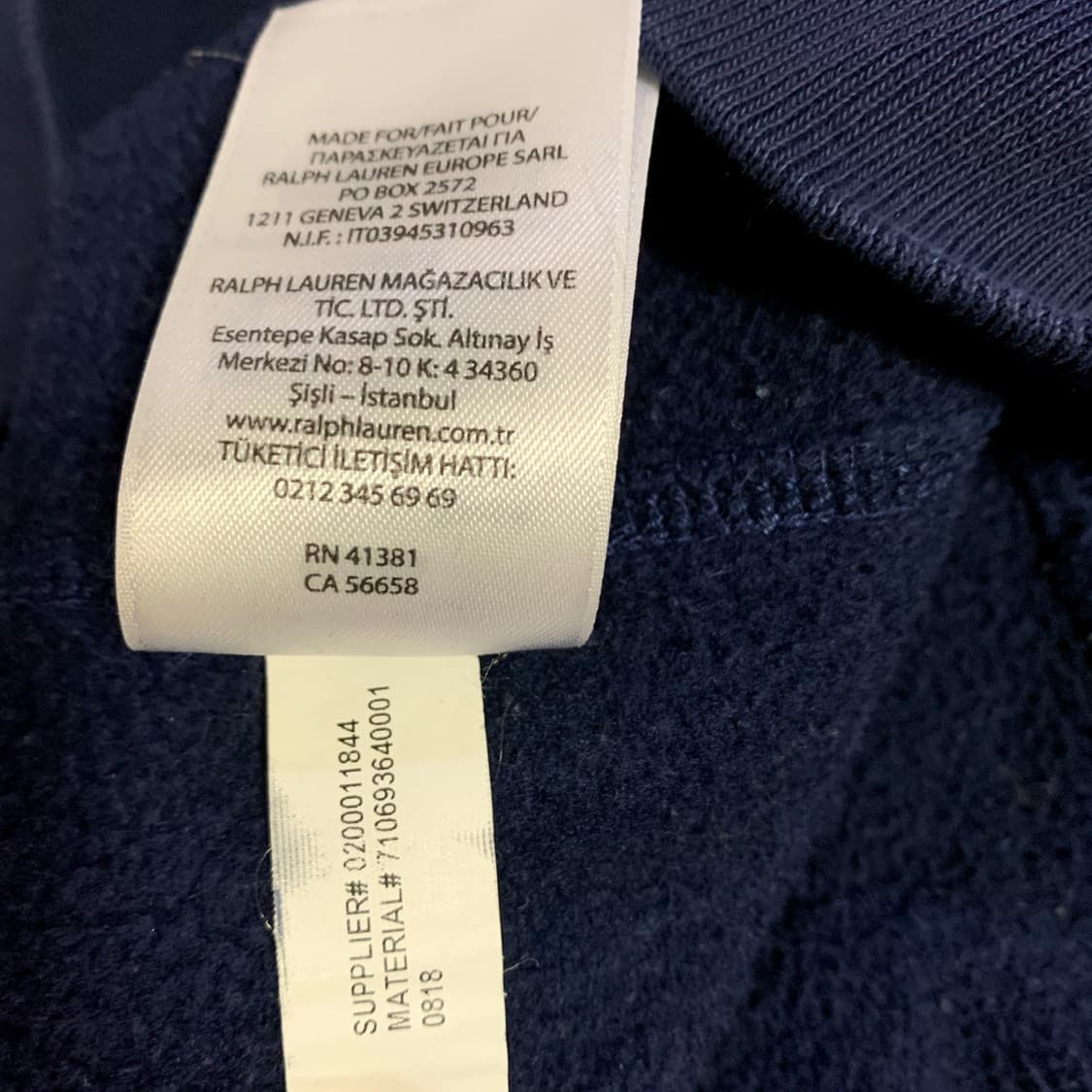 폴로 랄프로렌 케빈플리스 오버핏 후드 상품이미지6