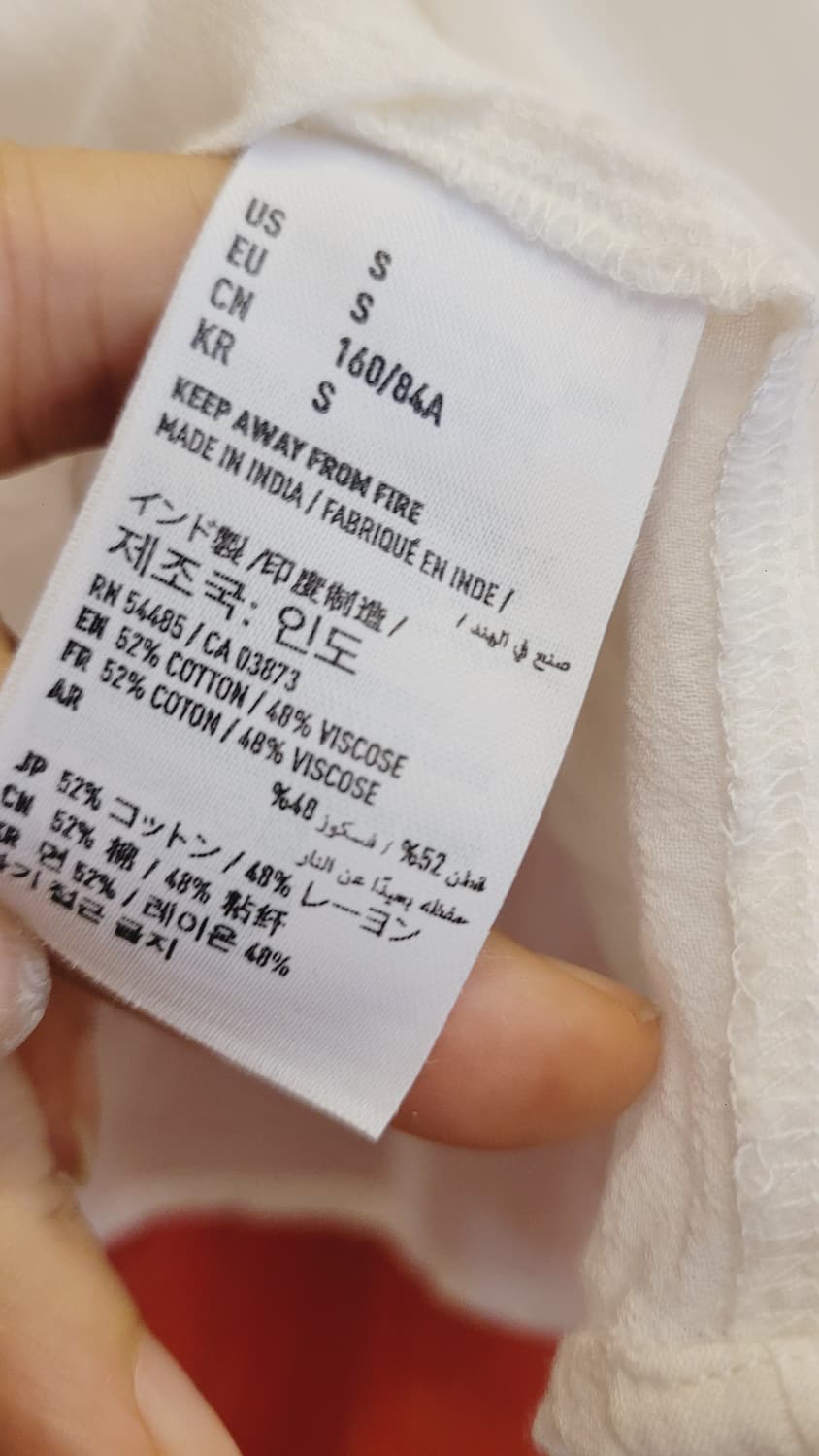 아메리칸이글 자수 에스닉 블라우스 .다홍 빈티지 워싱 팬츠 상품이미지5