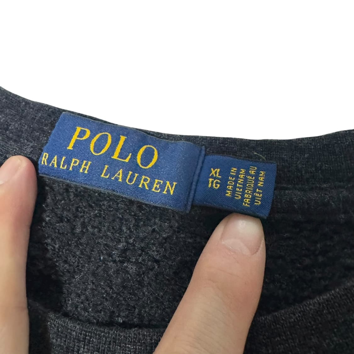신형 폴로 랄프로렌 다크그레이 맨투맨 상품이미지3