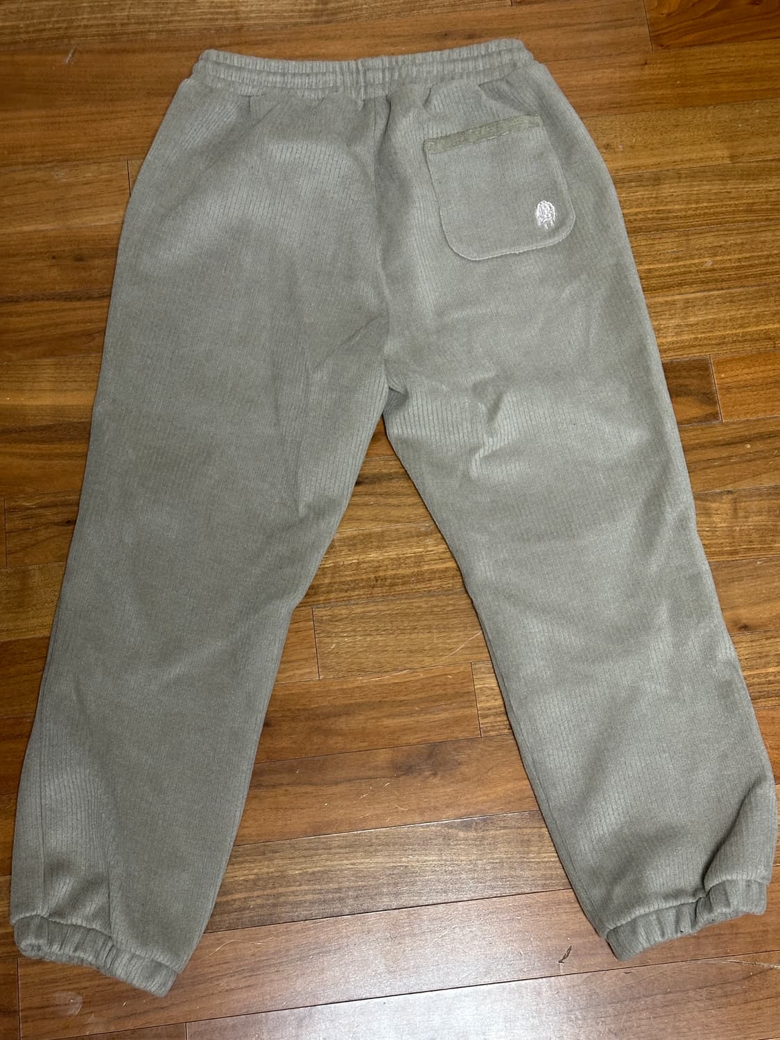 커스텀멜로우 새드스마일 코듀로이 조거팬츠 BE M 상품이미지2