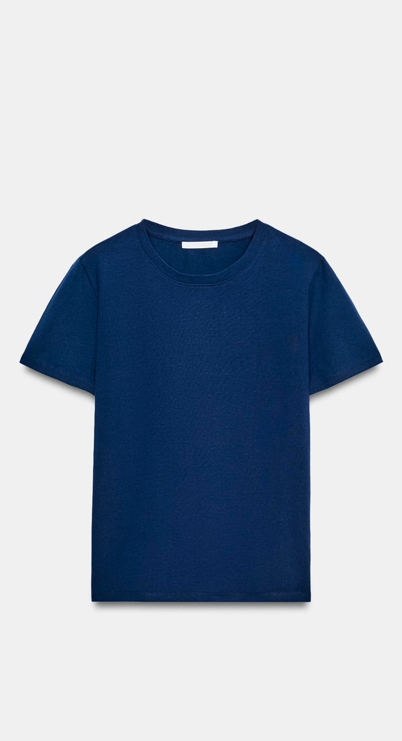 Zara 코튼 티셔츠 상품이미지1