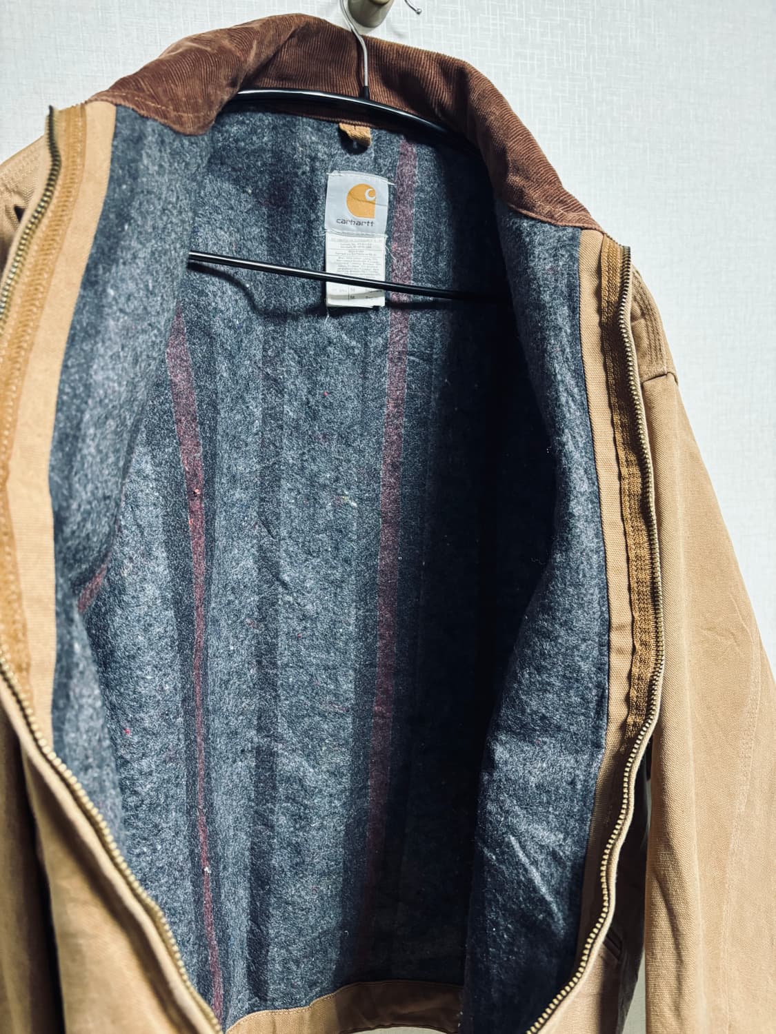 Carhartt 칼하트 USA Duck Canvas J01 워크자켓 상품이미지5