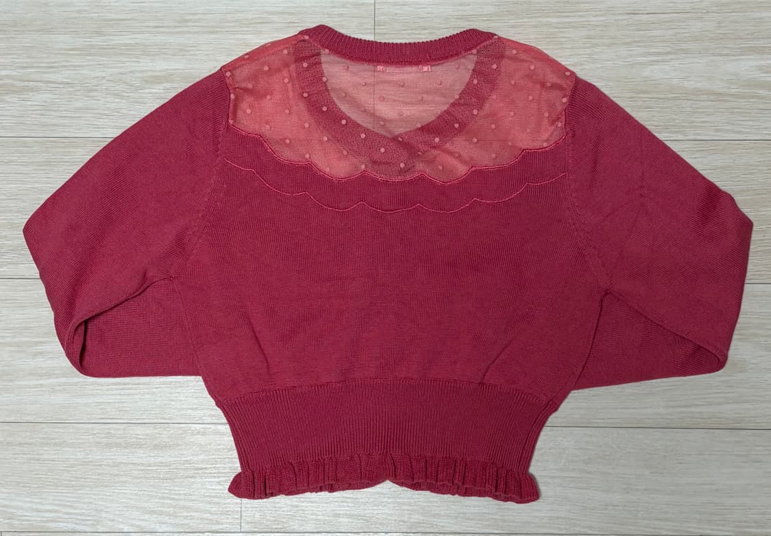 리즈리사 도트 가디건 상품이미지2