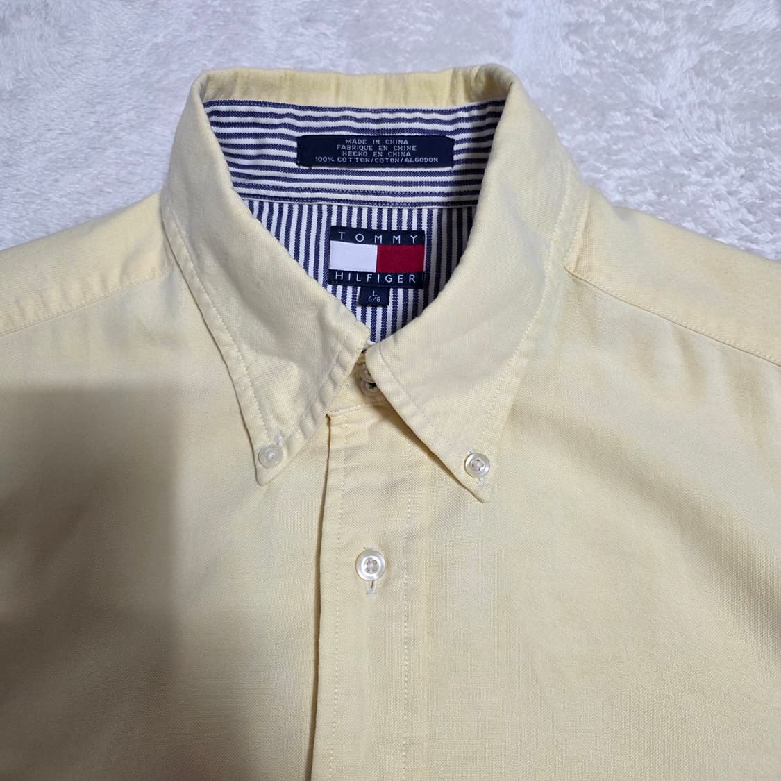 (L)타미힐피거 빈티지 반팔 셔츠  상품이미지2