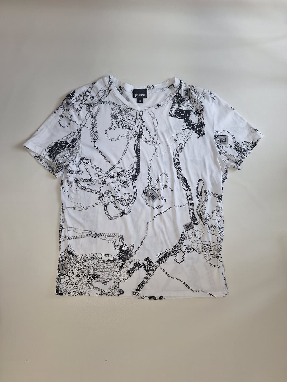 저스트까발리 프린팅 반팔티셔츠 상품이미지1