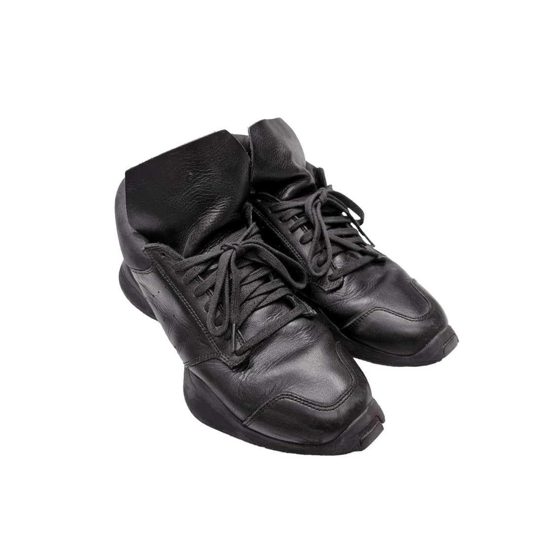 릭오웬스 x 아디다스 - 14SS 로 러너 - 올블랙 - 8.5 상품이미지3