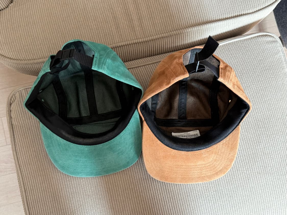 슈프림 스웨이드 캡프캡 (브라운, 민트) 상품이미지3