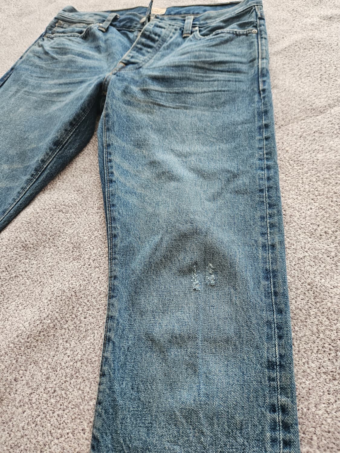 제이크루 재팬 셀비지 중청 데님 오라리 포터리 풀카운트 상품이미지6