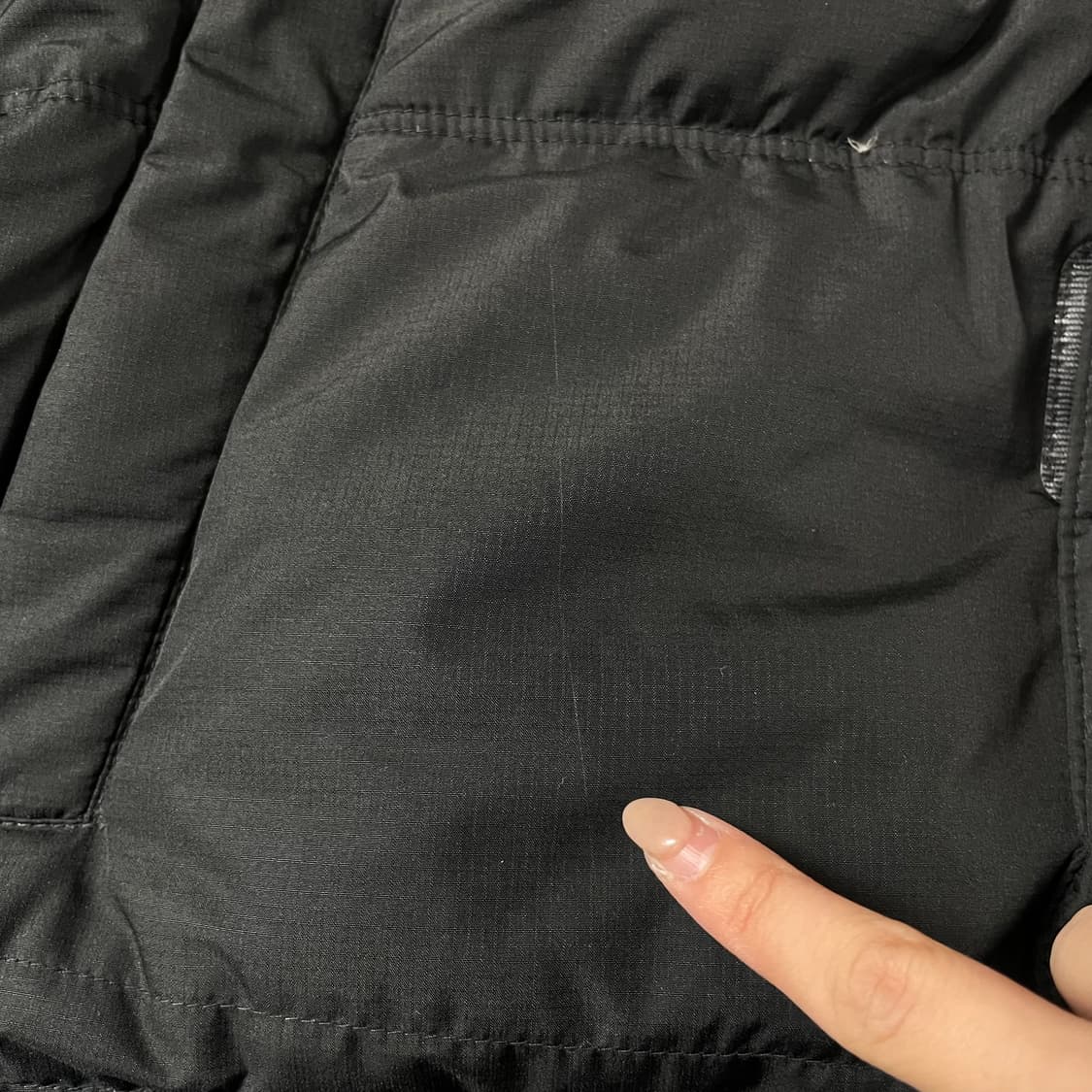 몽벨 블랙 멀티포켓 구스 다운 패딩 105 상품이미지8