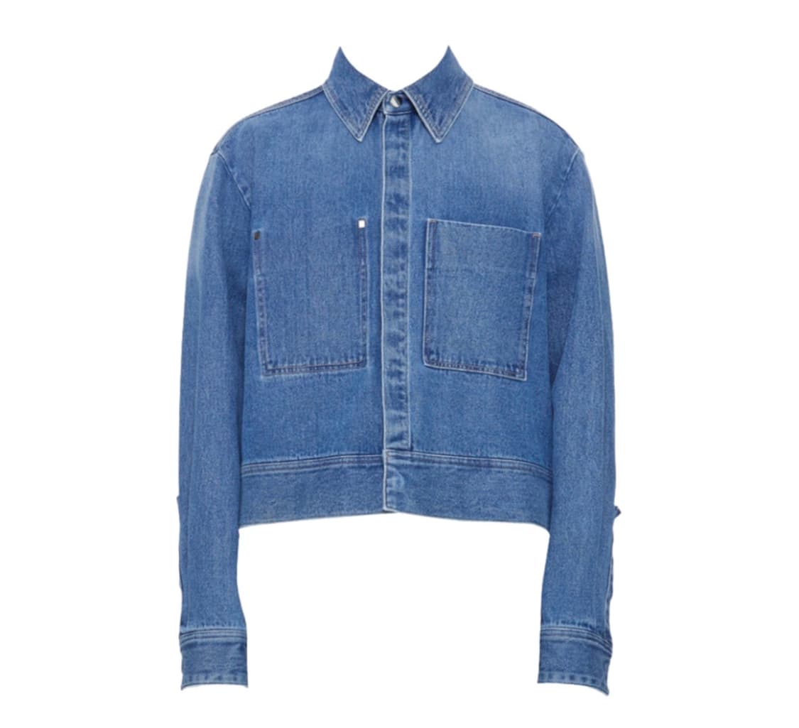 우영미 크롭 데님 자켓 50 상품이미지2