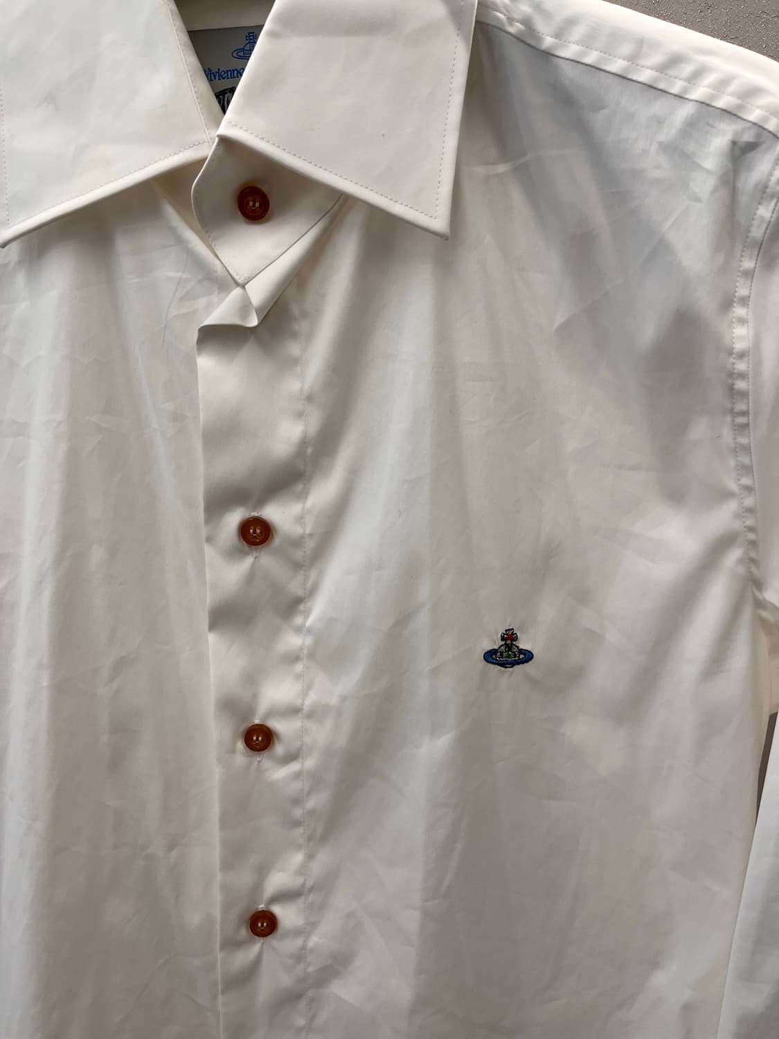 비비안웨스트우드 화이트 셔츠 I 상품이미지3