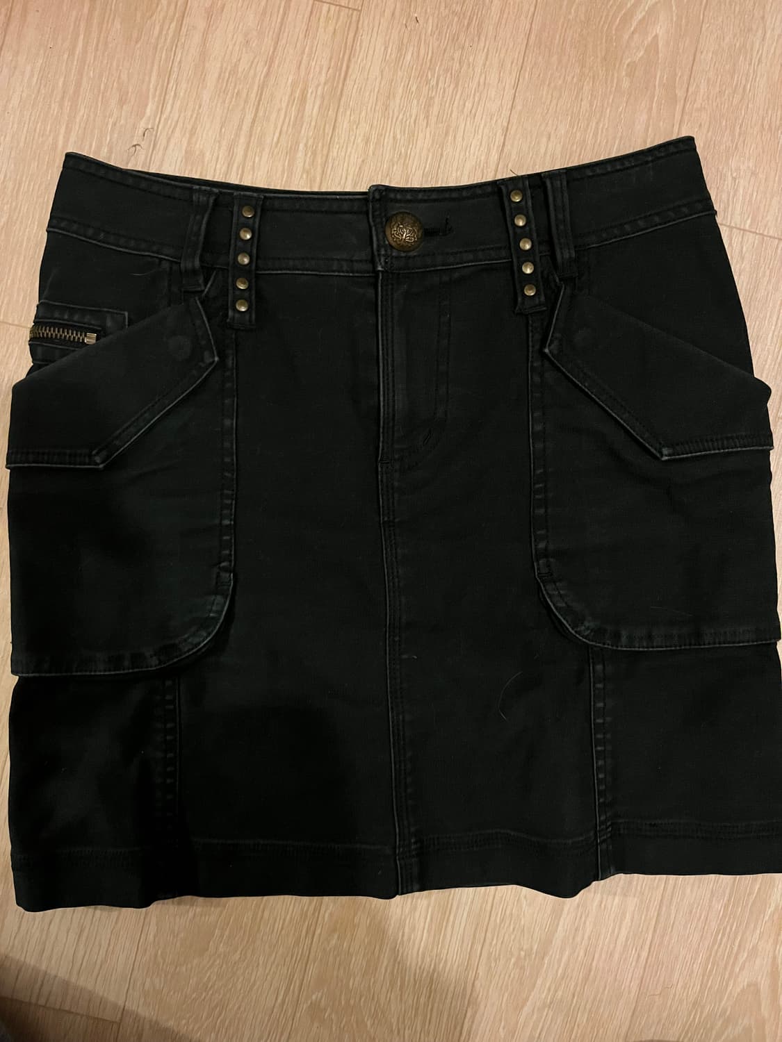 빈티지 스커트 청치마 락시크 y2k Luiez 긱시크 핀터깔 시즈니룩 상품이미지4