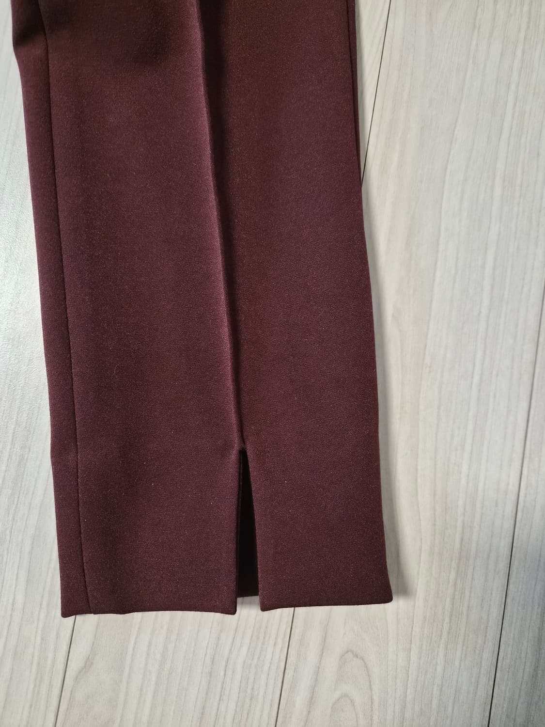 모조에스핀(MOJO.S.PHINE) 슬림 슬랙스 (와인/55) 상품이미지5