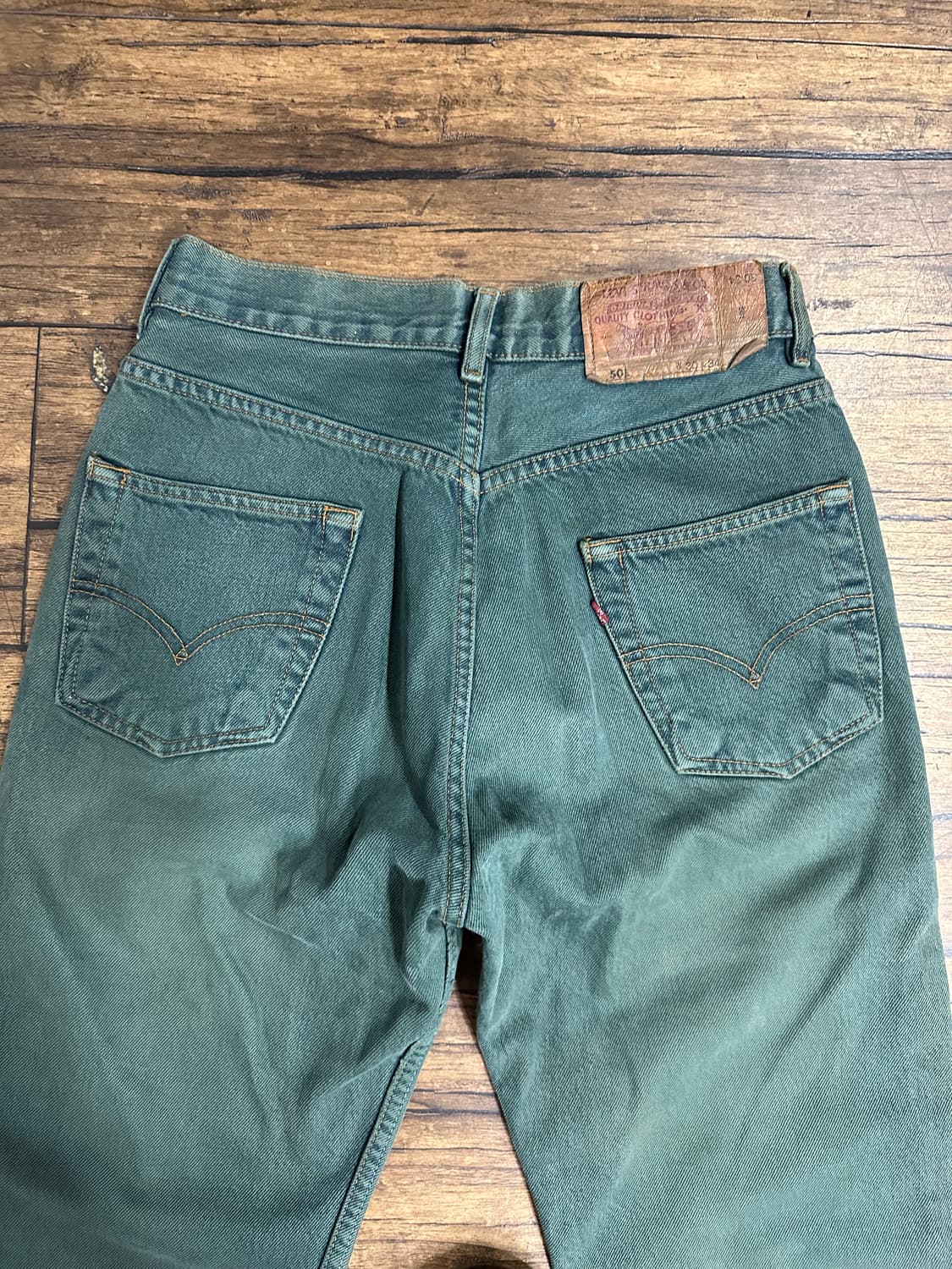 90s USA Levis 리바이스 501 컬러데님 실측27-28 상품이미지1