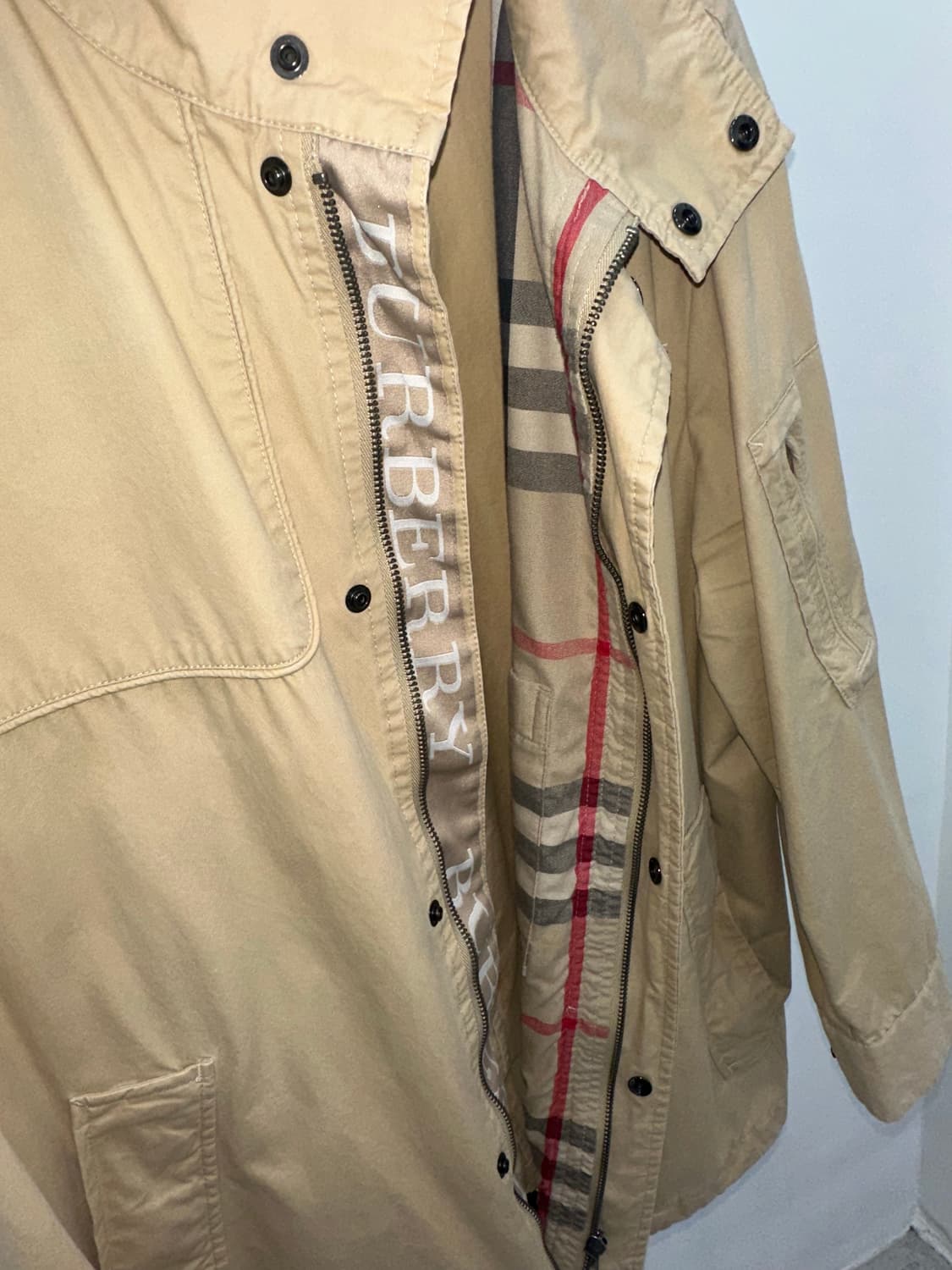 버버리 남성 런던 자켓 상품이미지7