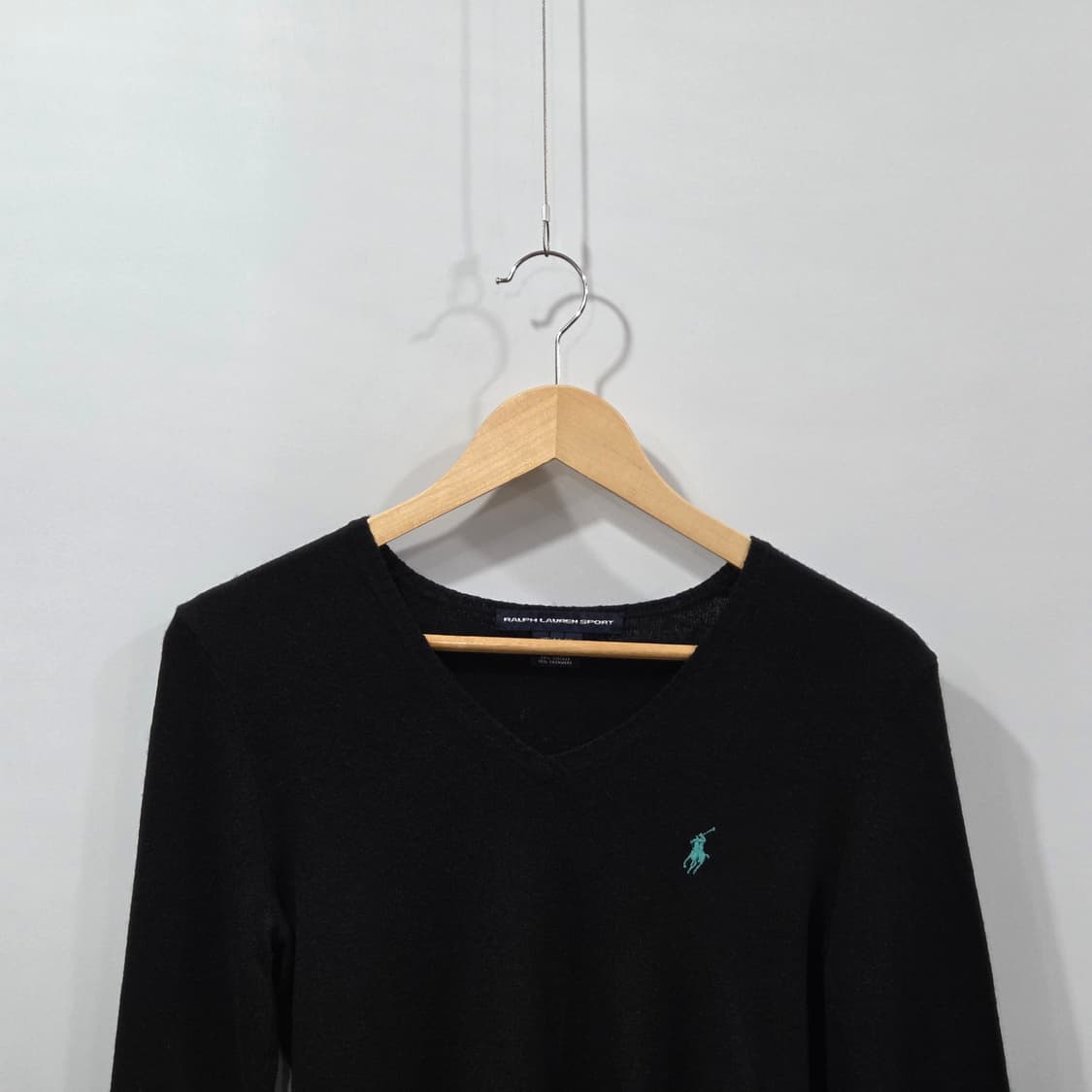 폴로랄프로렌 스포츠 우먼 캐시미어 블랜드 브이넥 니트 M 상품이미지2