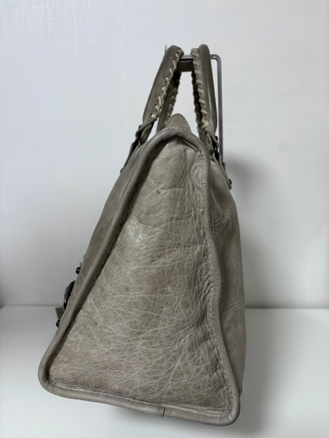 발렌시아가 워크 모터백 토프그레이 상품이미지4