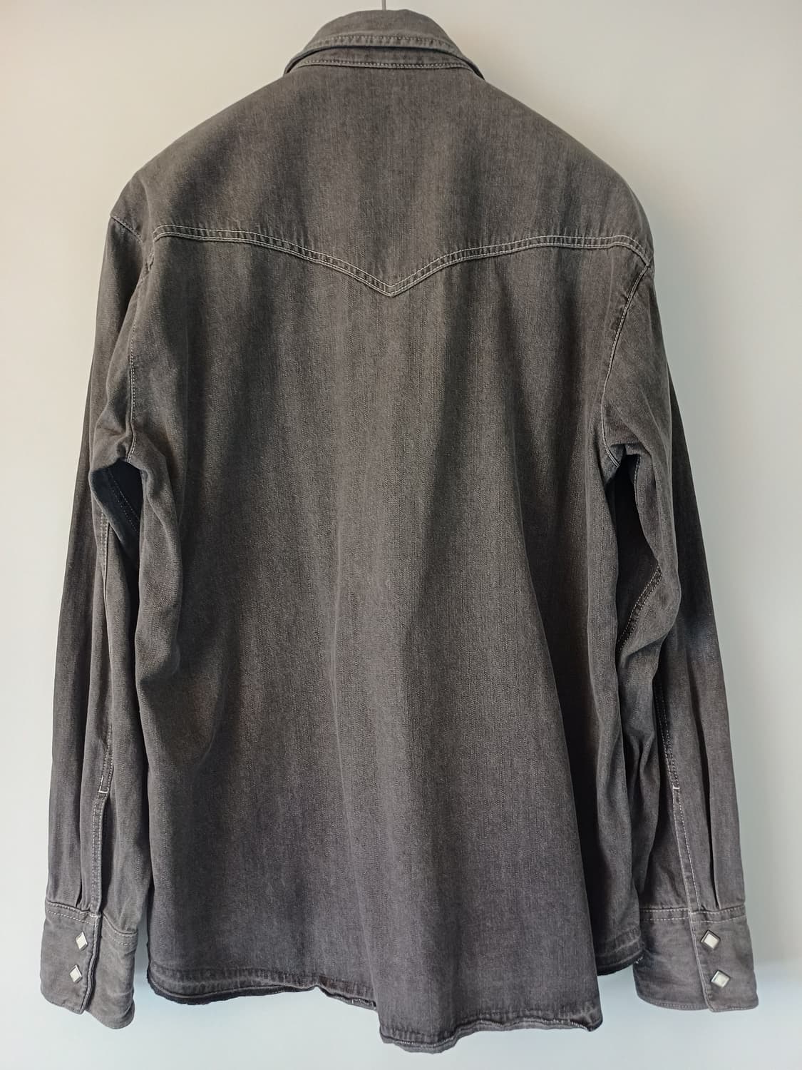 Lucky Store 웨스턴 데님셔츠 (L) 일본빈티지 상품이미지2