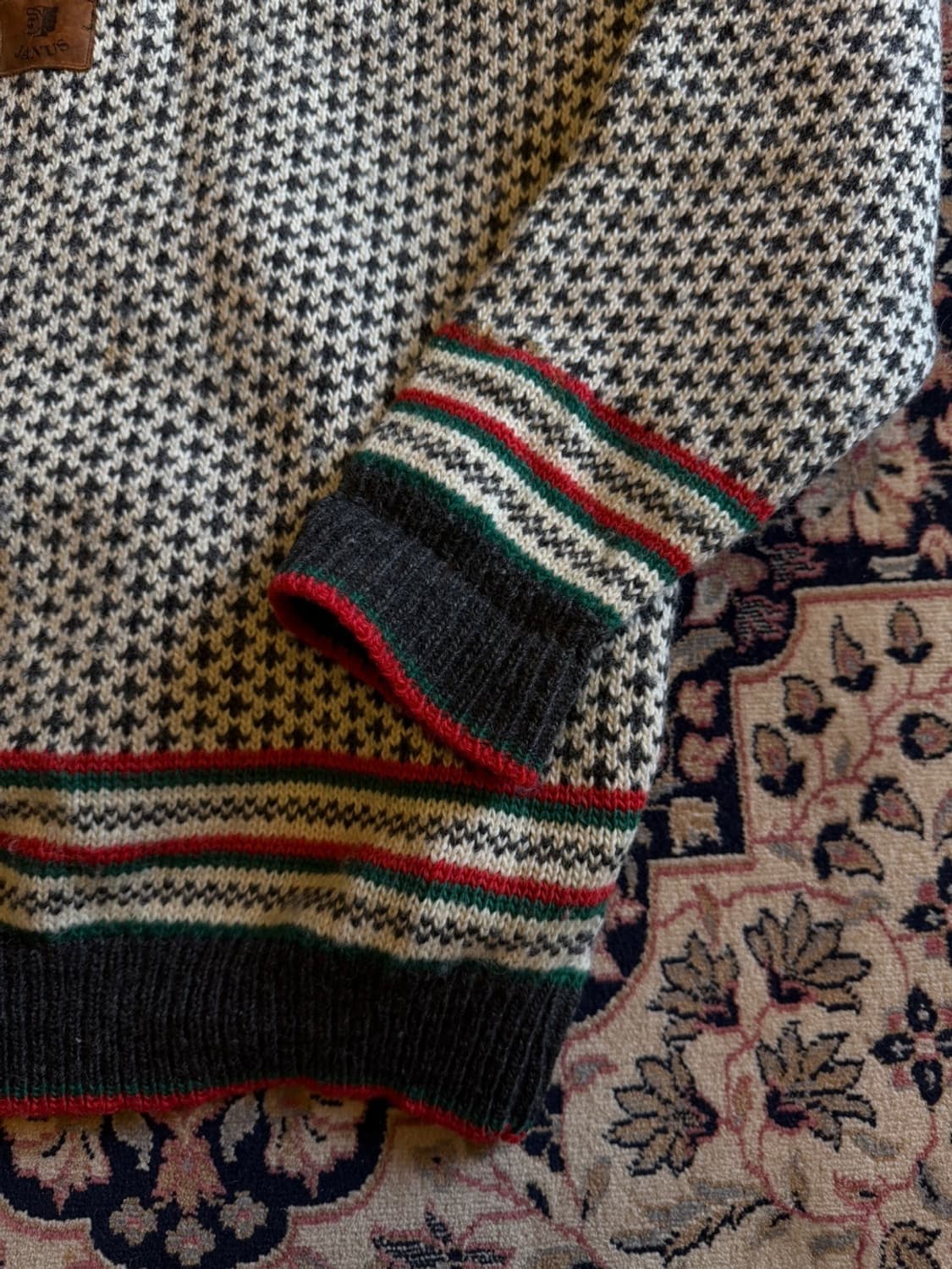 JANUS 노르딕 헨리넥 니트 105 상품이미지4