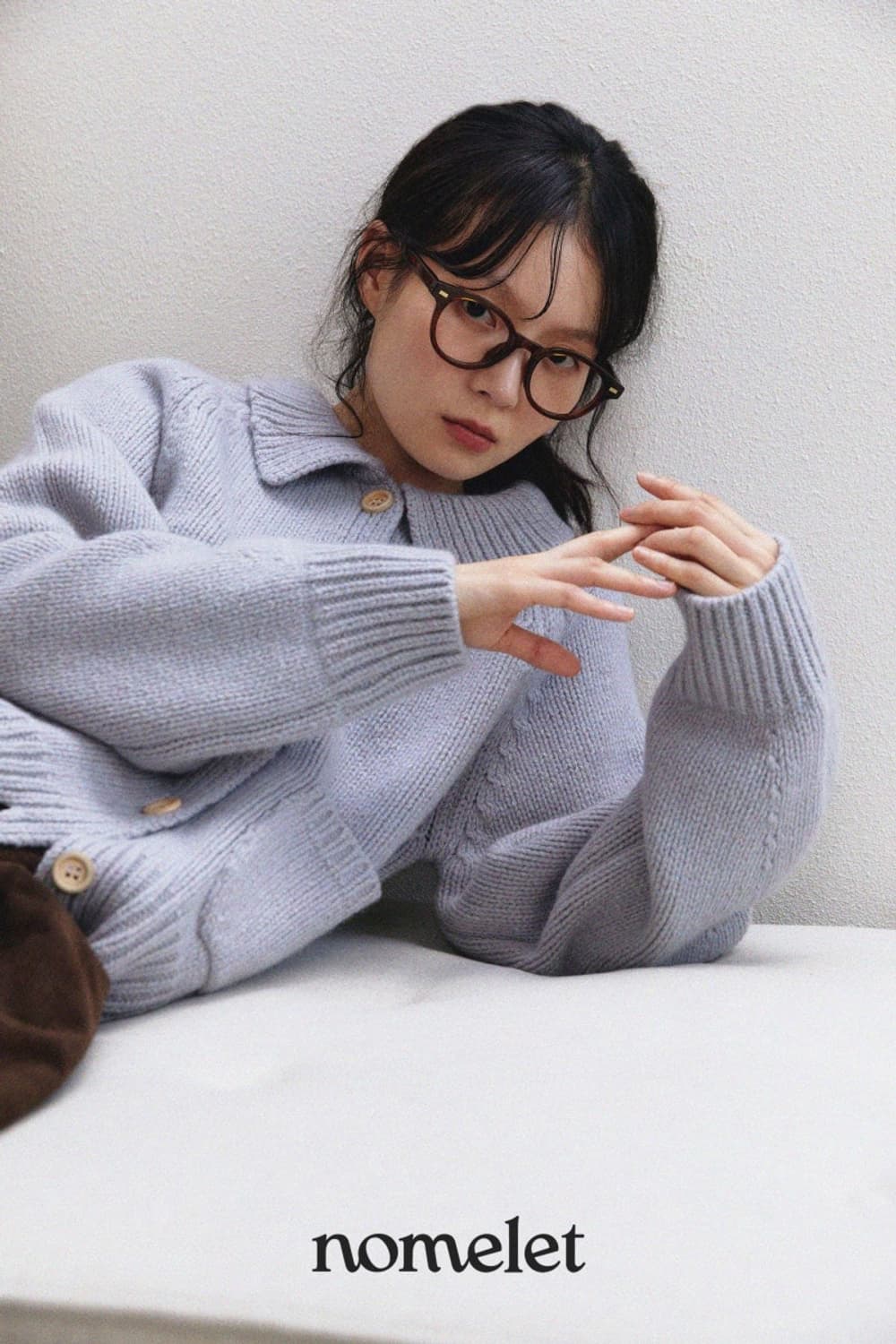[노멜렛] 에뚜알 가디건 딥네이비 상품이미지5