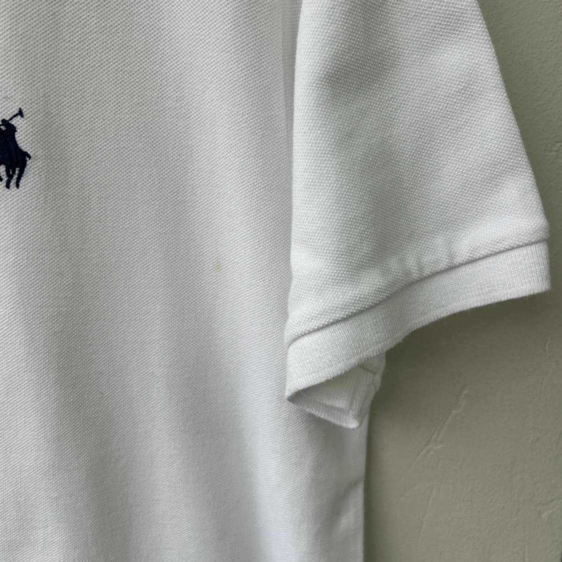 16764 - 폴로 랄프로렌 화이트 반팔 카라티 상품이미지4
