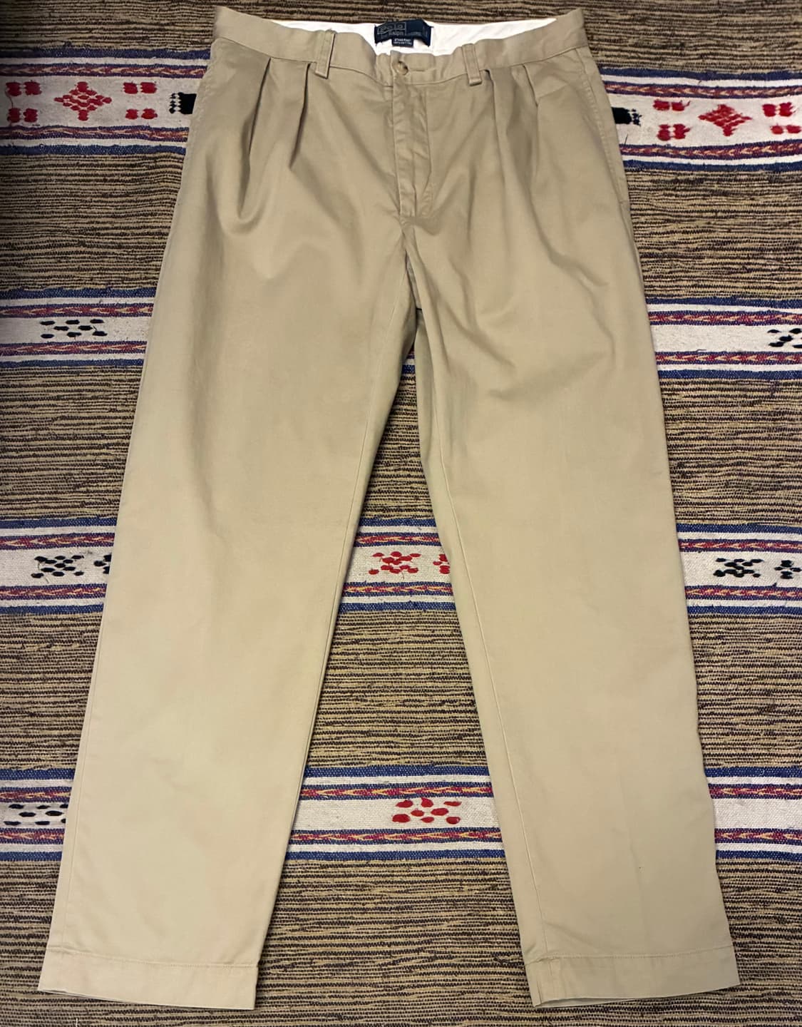 (33)POLO RL 폴로랄프로렌 에단 코튼 클래식 투턱 치노팬츠 면바지 상품이미지1