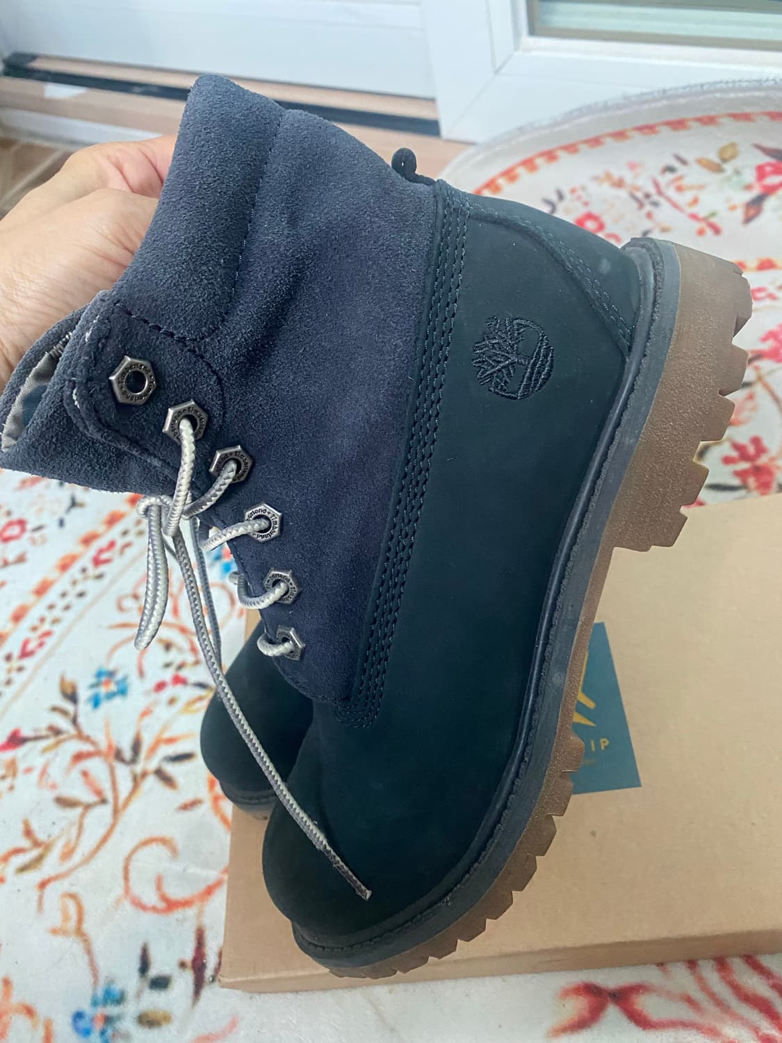 팀버랜드 롤탑 부츠 네이비 230mm 상품이미지5