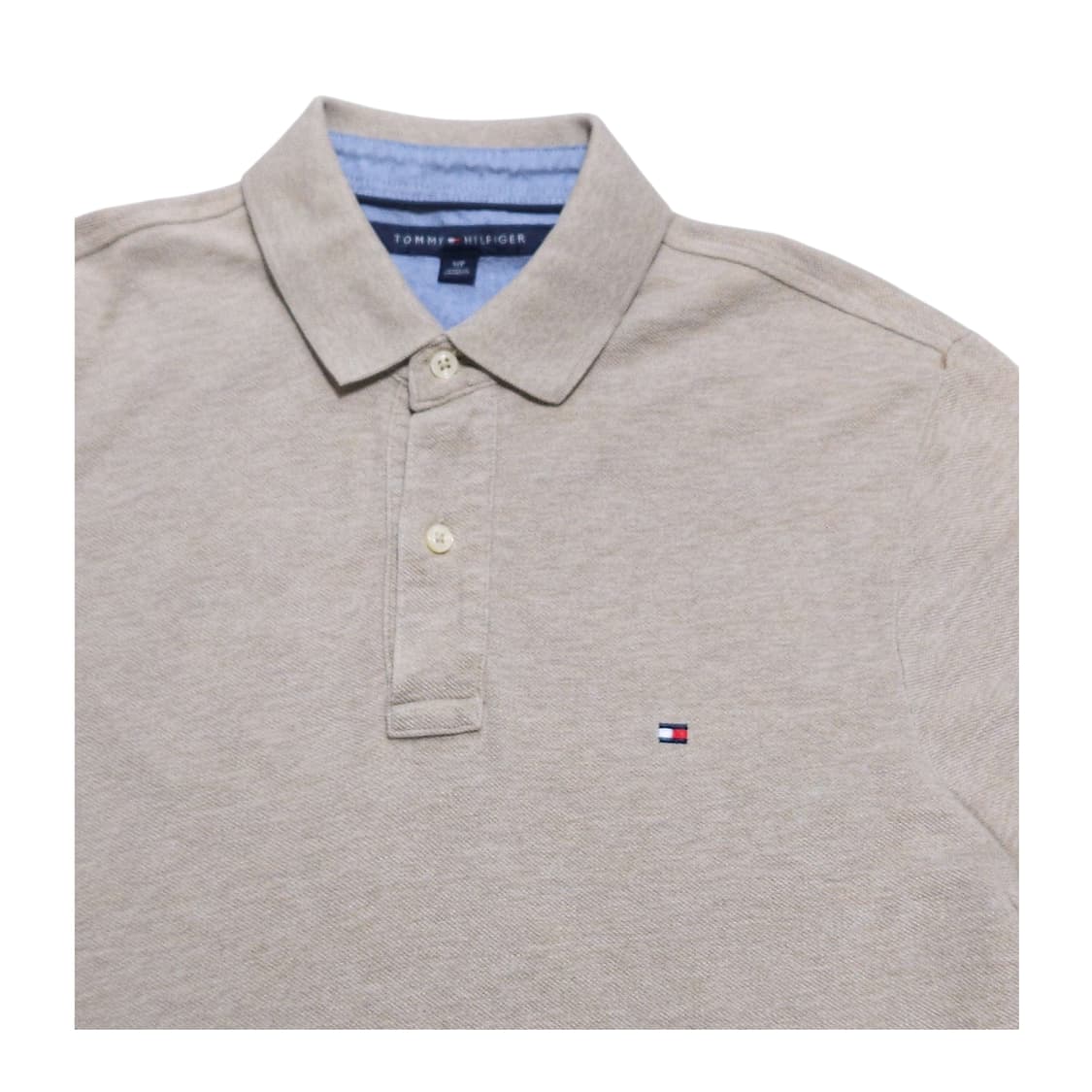 100)Tommy 타미힐피거PK반팔 카라티 톤다운베이지 상품이미지2