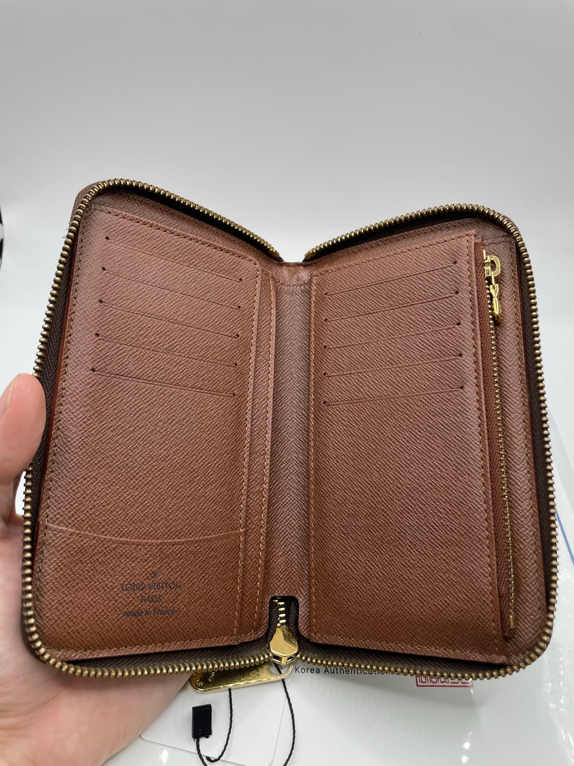 루이비통 모노그램 지피 장지갑 상품이미지5