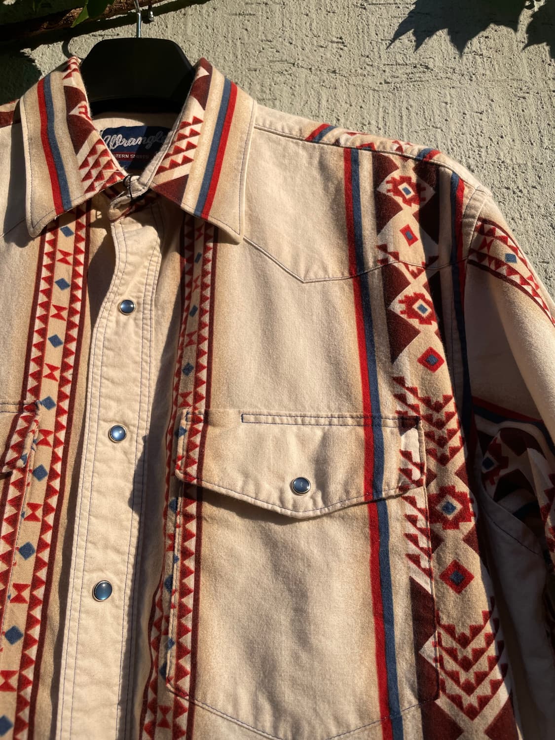 Wrangler vintage western shirt 상품이미지2
