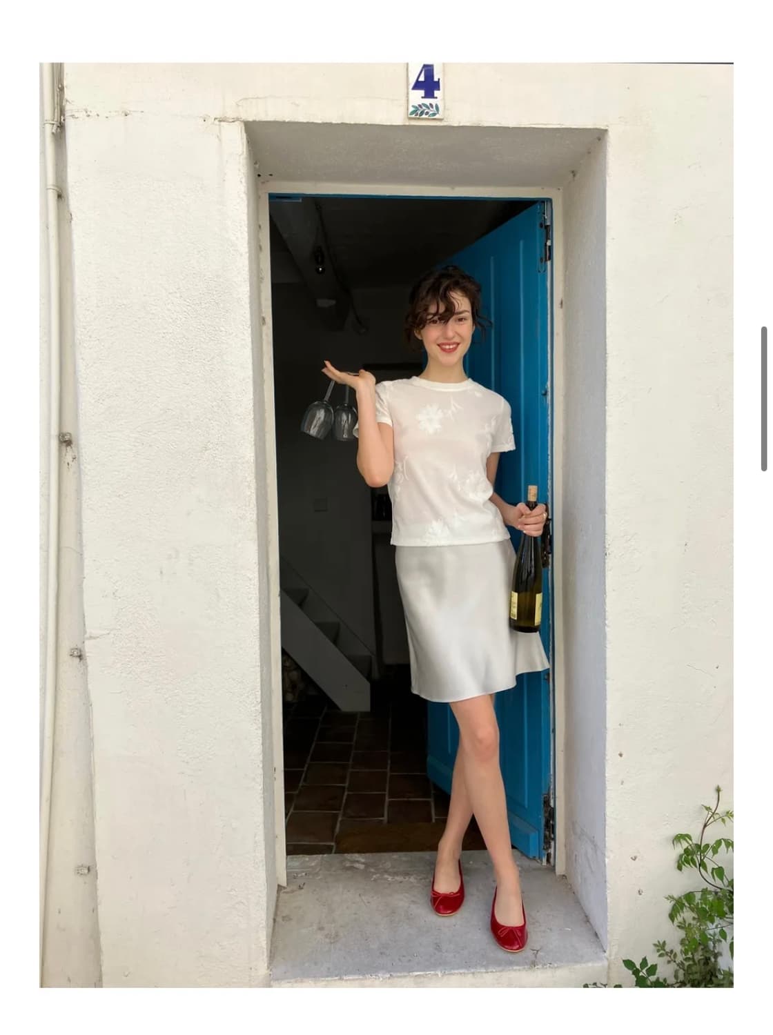 Lo61 fiora satin skirt (새상품) 상품이미지1